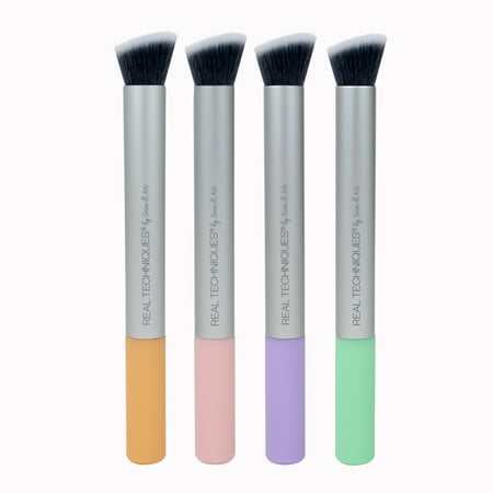 Real Techniques Color Correcting Set Makeup Brush, 4 Piece