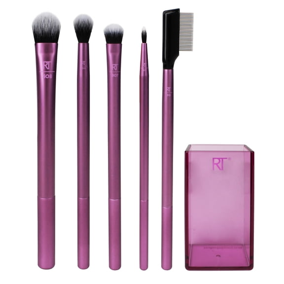 Real Techniques Enhanced Eye Makeup Brush Set, 6pc