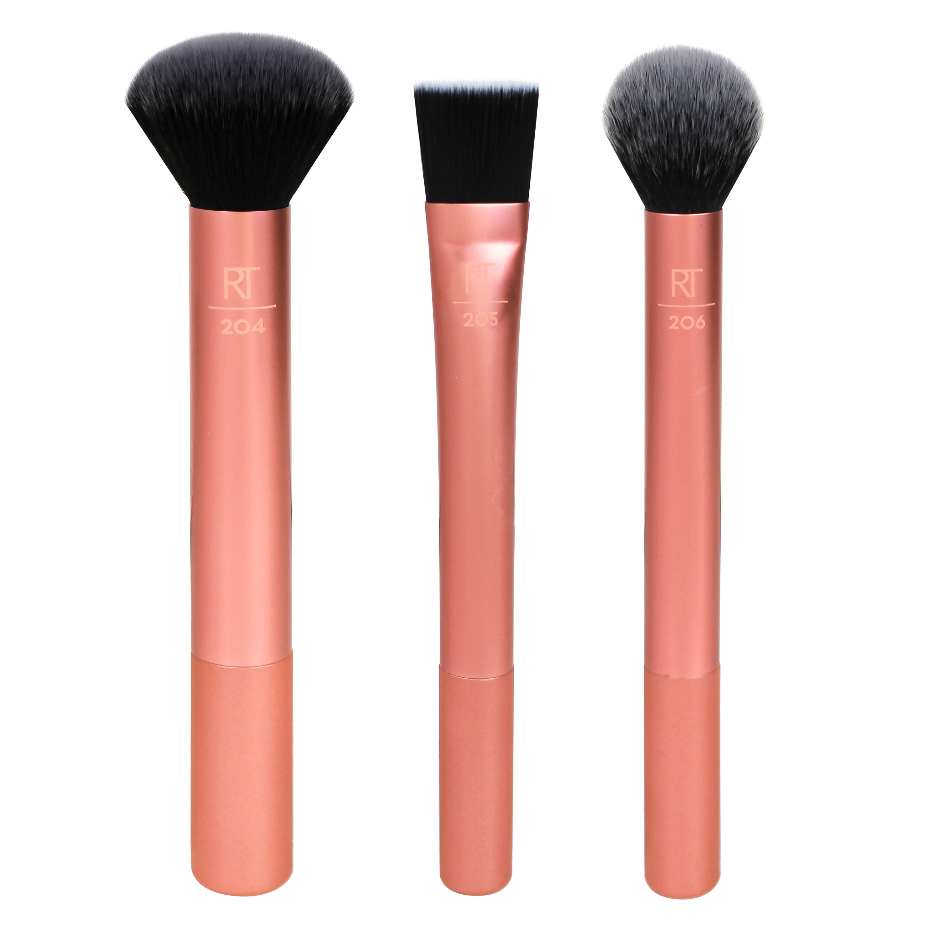 Real Techniques Flawless Base Makeup Brush Set 3 Piece Walmart