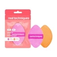 thumbnail image 1 of Real Techniques Miracle 2-in-1 Powder Puff, Dual-Sided Makeup Puff & Sponge, Multi Color, 1 Count, 1 of 9