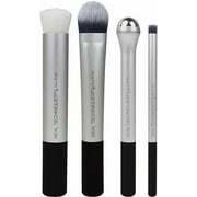 Real Techniques  Skincare Prep & Prime Makeup Brush Set, 4 Piece
