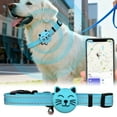 thumbnail image 1 of Real Time Dog GPS Tracker, Adjustable Smart Collar Locator for Cats 1 Pack, Works with Apple & Android, Waterproof Anti-Lost Device 1.5 Inch, 1 of 5