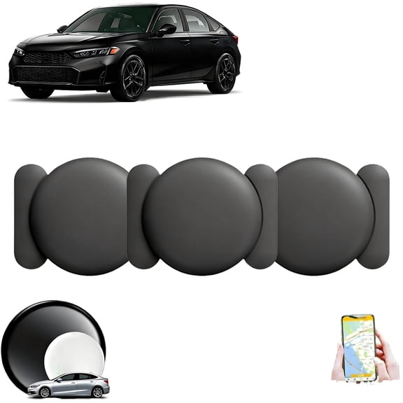 Real-Time GPS Tracker with Magnetic Case  Safesync Smart Locator for Vehicle & Car Tracking (3pcs)