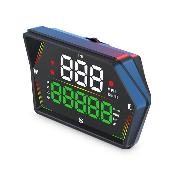 Real Time HUD Display Navigation Speedometer With High Resolution LED Screen & Real Time Data Suitable For Safe Driving