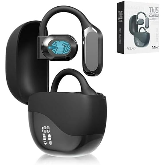 Real Time Language Translator Earbuds, 2025 New Ai Translation Earbuds Translation Pods for Android iOS, 144-Language Wireless Bluetooth Headphones Translating Device for Travel Business, Black