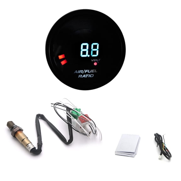 Real Time Monitoring Digital Fuels Ratio Gauges with Stylish designs & Enhances Night Visibility Air Fuels Ratio Meter