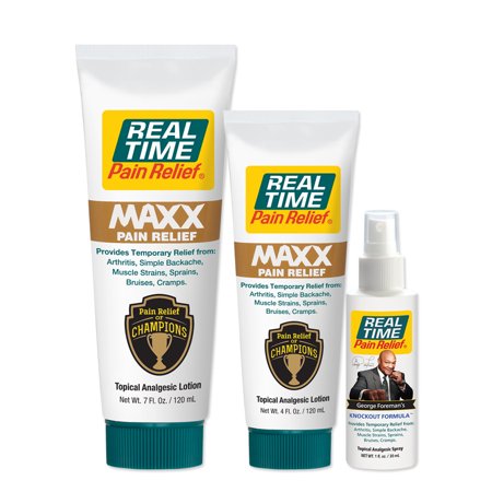 Real Time Pain Relief MAXX, Convenience Pack