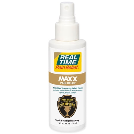 Real Time Pain Relief Maxx 4oz Spray