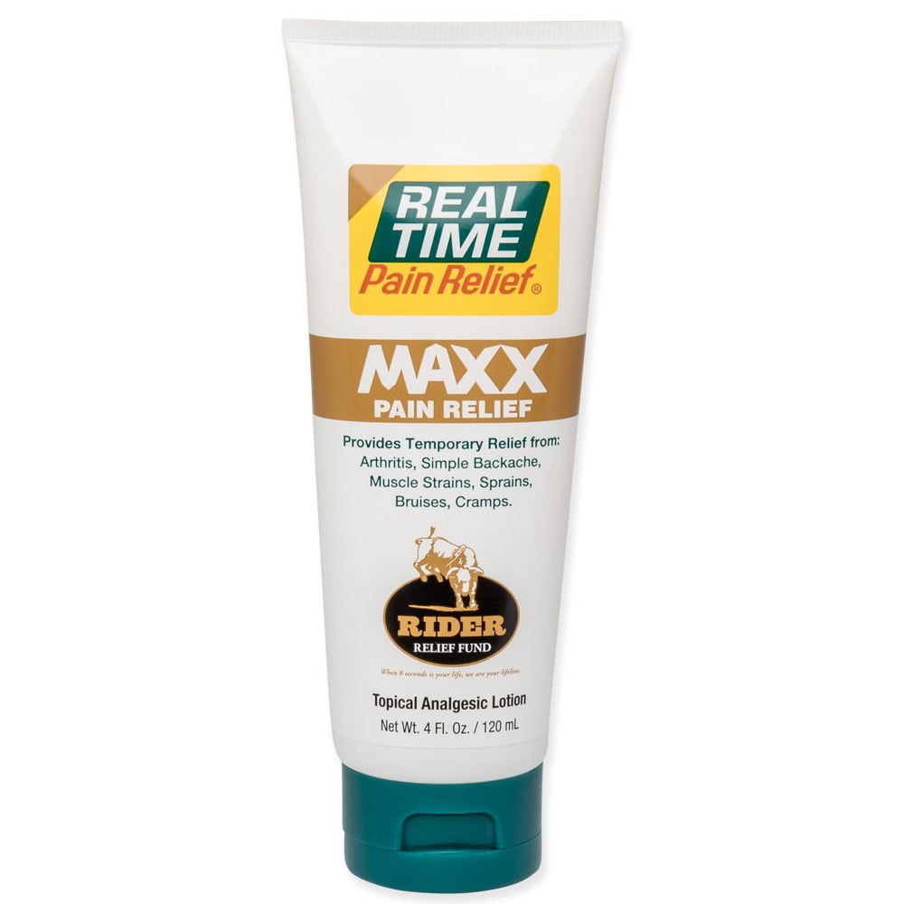 Real Time Pain Relief Maxx Cream 4oz Tube