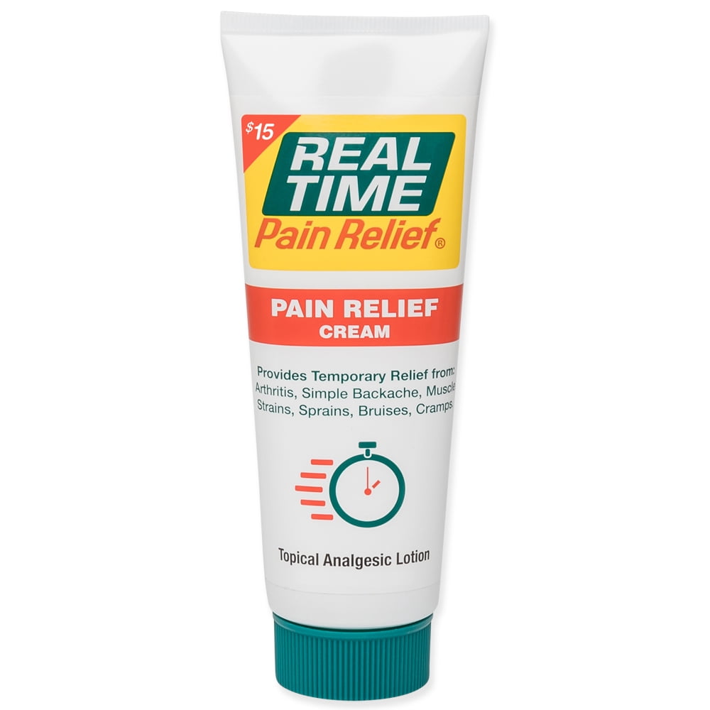 Real Time Pain Relief Pain Cream 3oz Tube