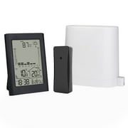 Real-Time Rainfall Detection Rain Gauge Digital Temperature&Humidity Weather