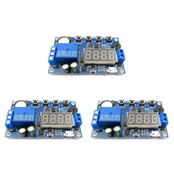 Real Time Timing Delay Timer Relaying Module 5-30V Switching Control Board Module