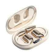 Real-Time Translator Earbuds - Multi-Language Instant Translation with HD Recording & 20hr Battery for Travel/Business/Learning White