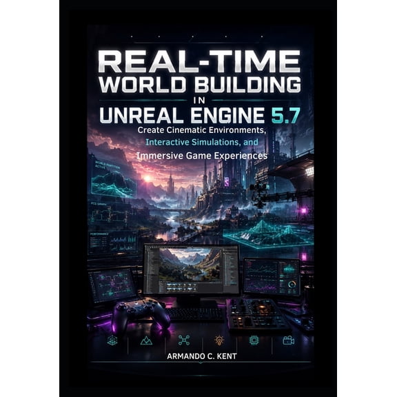 Real-Time World Building in Unreal Engine 5.7: Create Cinematic Environments, Interactive Simulations, and Immersive Gam, (Paperback)