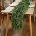 thumbnail image 1 of Real Touch Christmas Cedar Garland Artificial Garlands Faux Cedar Fake Pine Needles Garland for Fireplace,Table,Window,Stairs,Mante,Holiday Indoor Outdoor Xmas Decor, 1 of 9