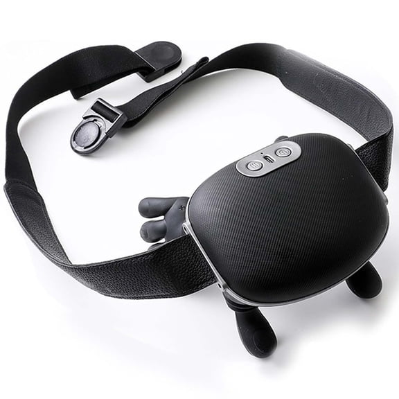 Real Touch Heat Massager - 4D Wireless Kneading Therapy, Hand-Like Deep Knead & Soothing Warmth, Advanced Thermal Device for Home & Travel