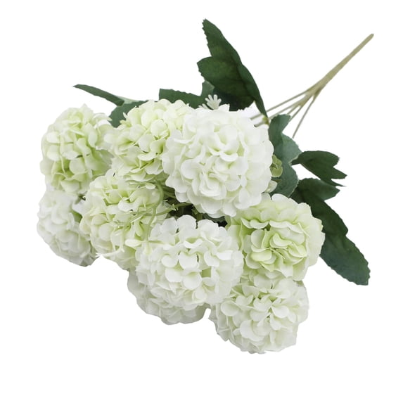 Real Touch Hydrangea Artificial Flowers, Lifelike Faux Hydrangea for Home Decor, Party Arrangements, Wedding Bouquets & Centerpieces (1Pcs)