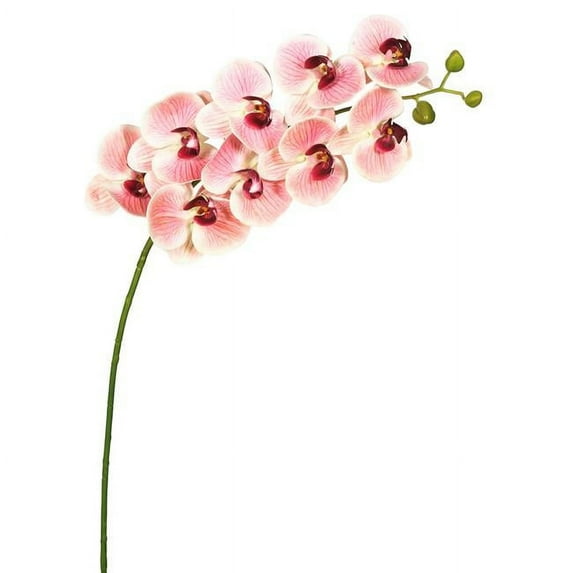 Real Touch Orchid-12 Heads Floral Stem, Pink