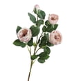 thumbnail image 1 of Real Touch Roses Artificial Flowers Fake Peonies with Long Stem Realistic Faux Peonies Flower for Wedding Party Home Table Centerpieces Decorations, 1 of 5