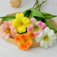 thumbnail image 1 of Real Touch Tulips PU Artificial Flowers, Open Tulips with Stem, Spring Summer Faux Flowers Bouquets Arrangements for Party Wedding Home Room Decoration, 1 of 8