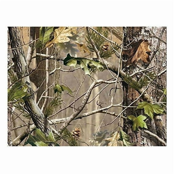 Real Tree Woods Camo Edible Image Cake Topper For Quarter Sheet Cake By TNCT