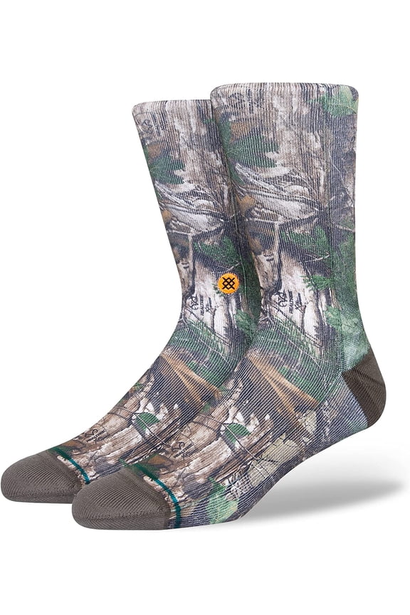 Real Tree Xtra Green Xtra Crew Socks [Camo]