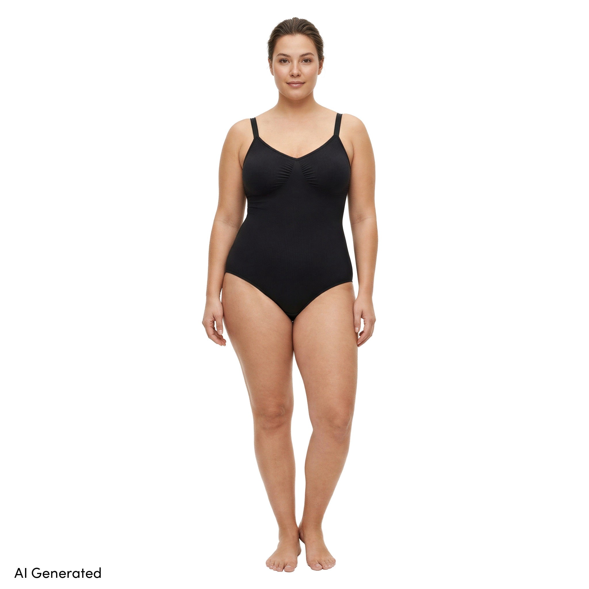 Real Underwear Comfort by Real Women's Seamless Shaping Bodysuit, Sizes S-2X