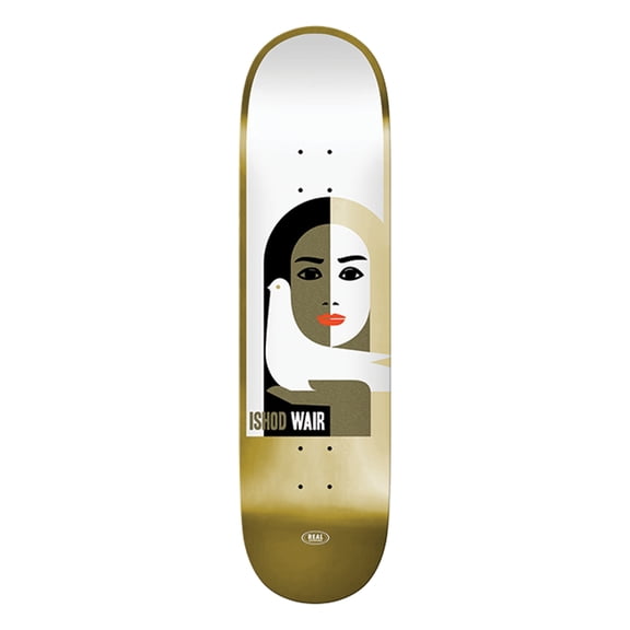 Real Wair Ishod Peace Skateboard Deck - 8.25" (Deck Only)