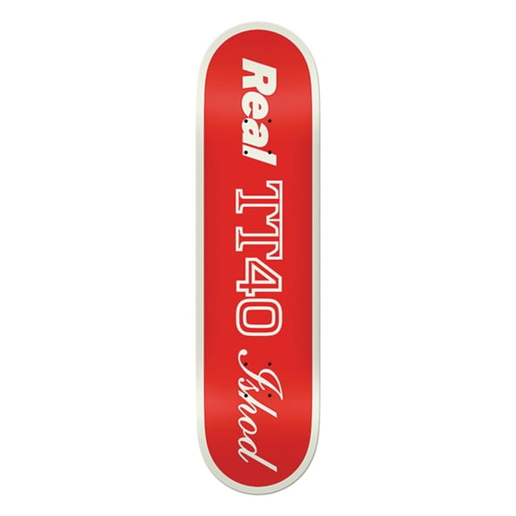 Real Wair Ishod Shape Code Skateboard Deck - 8.5" Red (Deck Only)