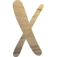 thumbnail image 1 of Real Wooden Letters, Unpainted 12'' Craft Letter X, Do It Yourself Jacklin Font, 1 of 5