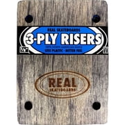 Real Wooden Risers Set 3-Ply 1/8 Thunder
