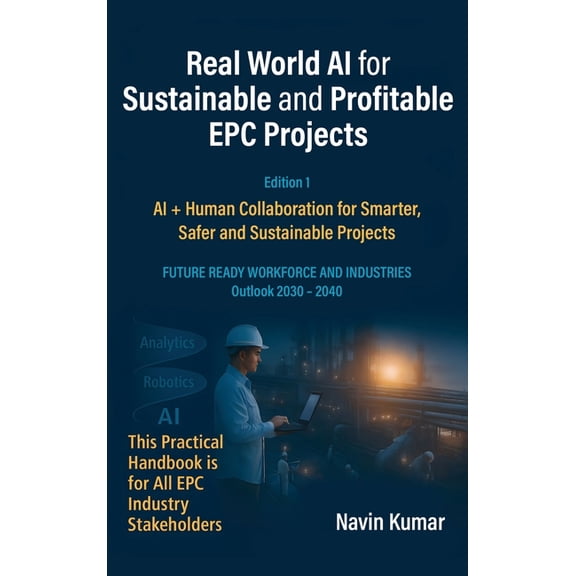 Real World AI for Sustainable and Profitable EPC Projects: AI + Human Collaboration for Smarter, Safer and Sustainable P, (Hardcover)