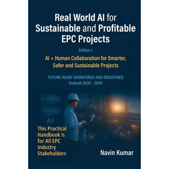 Real World AI for Sustainable and Profitable EPC Projects: AI + Human Collaboration for Smarter, Safer and Sustainable P, (Paperback)