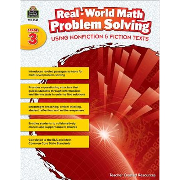 Pre-Owned Real-World Math Problem Solving (Gr. 3) (Paperback) 1420683888 9781420683882