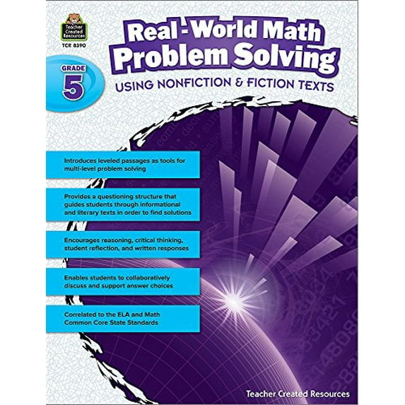 Pre-Owned Real-World Math Problem Solving (Gr. 5) 9781420683905