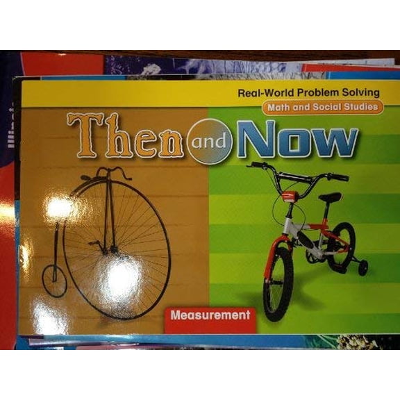 Pre-Owned Real-World Problem Solving: Then and Now (Math and Social Studies, Number and Operations) Paperback