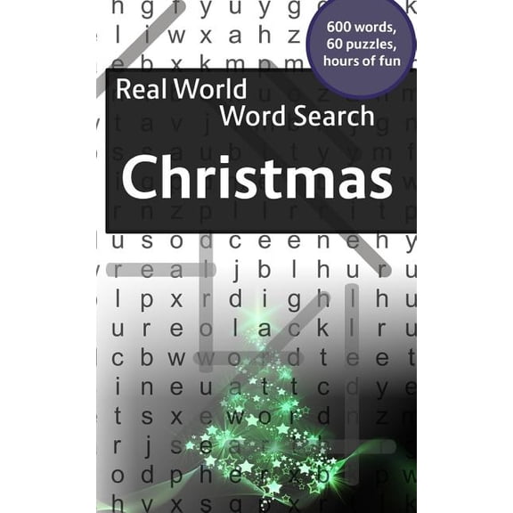 Real World Word Search Real World Word Search: Christmas, Book 17, (Paperback)