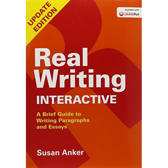 Pre-Owned Real Writing Interactive: A Brief Guide to Writing Paragraphs and Essays (Paperback) 1457696630 9781457696633