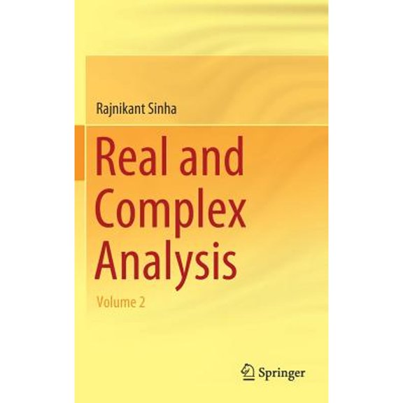 Pre-Owned Real and Complex Analysis: Volume 2 (Hardcover)