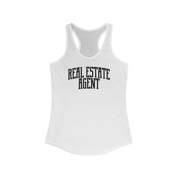 Real estate agent Graduation Tank Top Gifts Shirt Womens Sleeveless