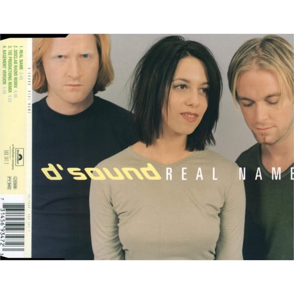D'Sound Real name (4 versions, 1996/98) (CD)