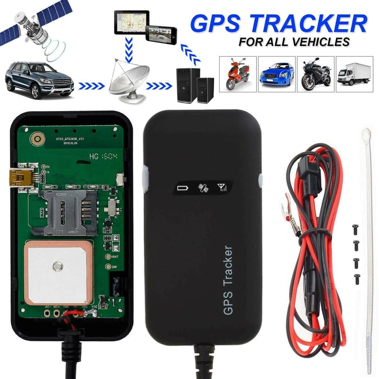 Real-time GPS Tracker Tracking Locator Device GPRS GSM Car