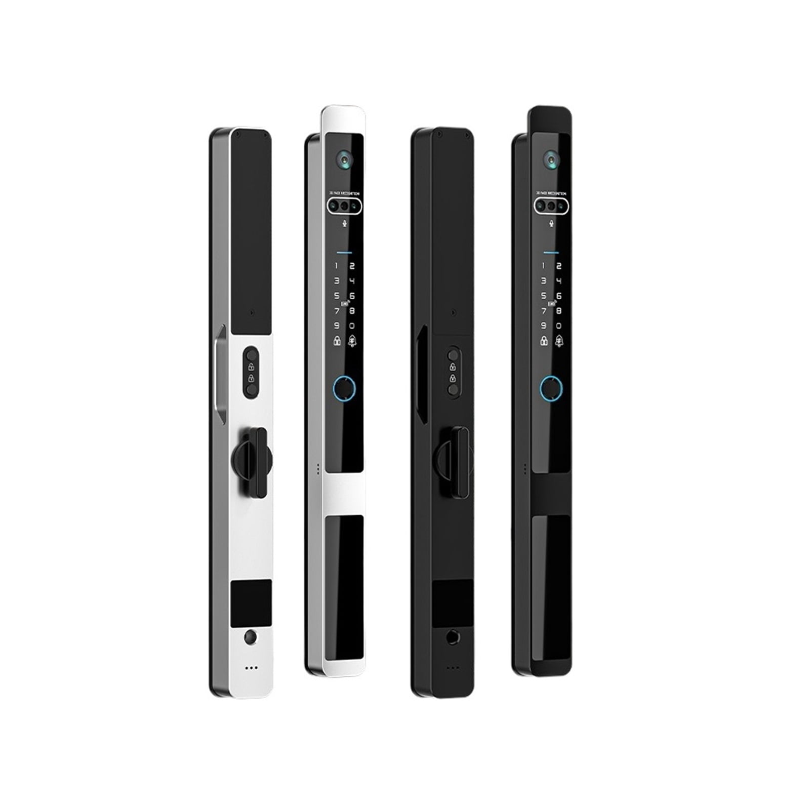 Real time intercom WiFi Smart Door Lock Electronic Lock 3D Face Unlock ...