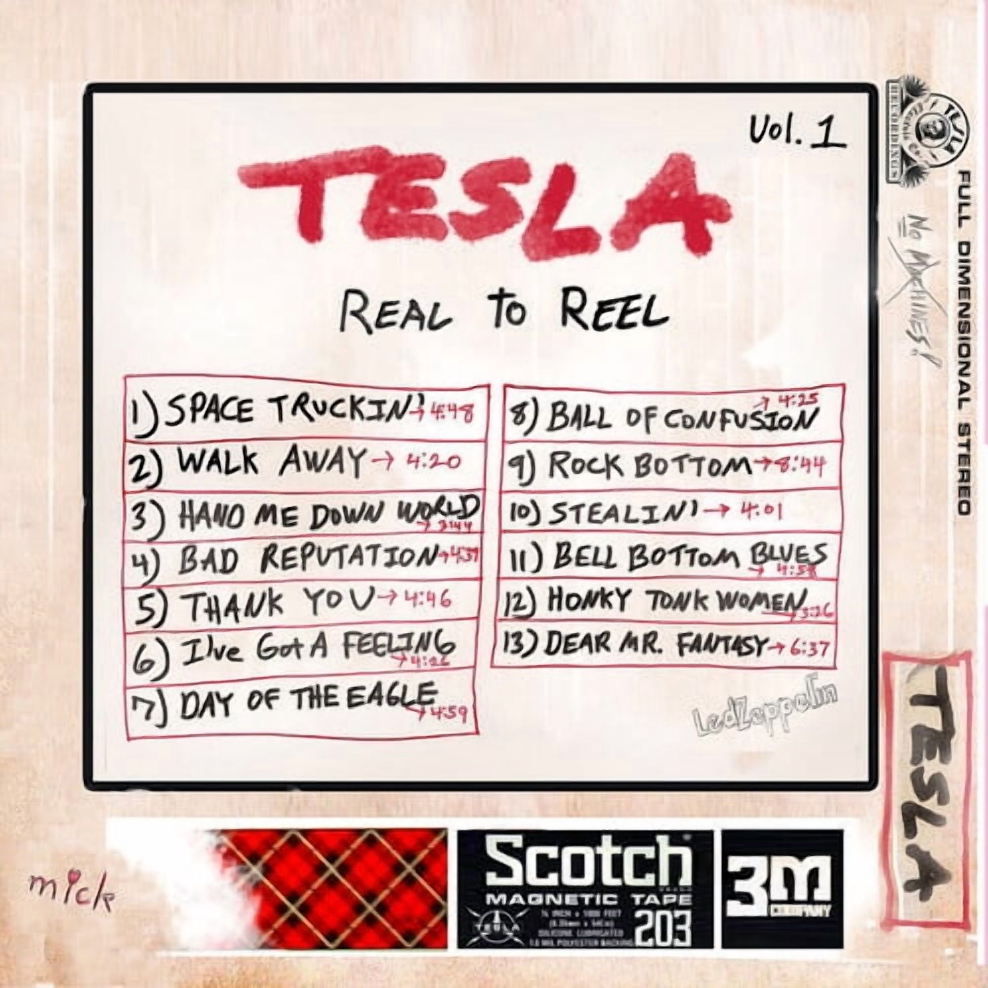 Tesla - Real to Reel Vol 1 - Music & Performance - Vinyl