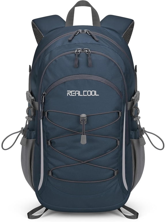 Hiking Backpack for Men Women,30L Lightweight Waterproof Travel Camping Backpack Hiking Daypack for Cycling Running Blue