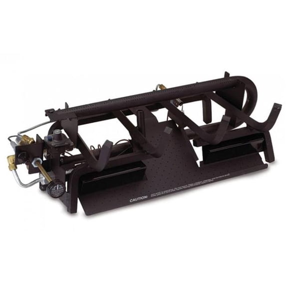 RealFyre G10-24-30-01V 24 & 30 in. G10 Vent Free Burner with Electronic Remote - Natural Gas