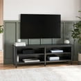 thumbnail image 1 of RealRooms Farmhouse Console for TVs up to 75", Black Oak, 1 of 10