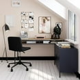 thumbnail image 1 of Ameriwood Home Bentley Computer Desk, Navy/Oak, 1 of 10