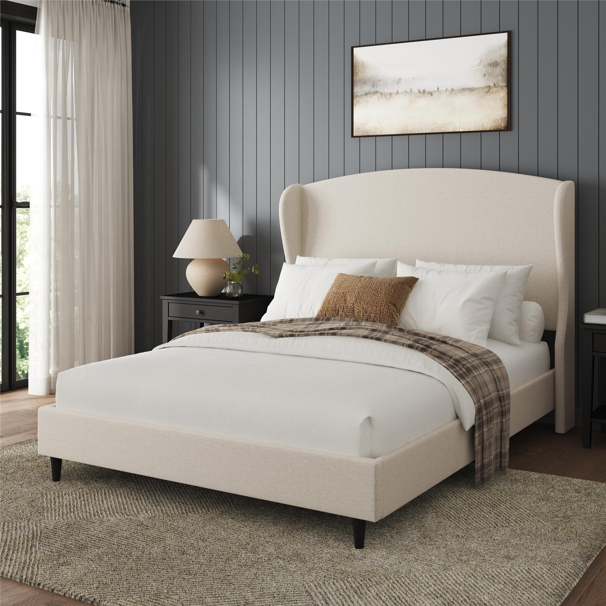 Platform Bed Putting A Bed In Front Of A Window South Shore Basics 54