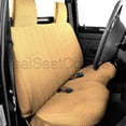 thumbnail image 1 of RealSeatCover made to fit 1995 - 2004 Toyota Tacoma Small Notched Cushion Bench Beige Seat Cover Exact Fit, 1 of 3